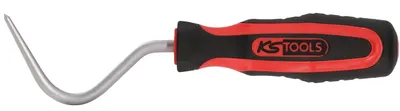 Produktbild von KS Tools 550.1073, Kratzahle, Feine Spitze, Black\Red, 185 mm, 88 g