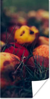 Produktbild von MuchoWow® Poster Landdekoration - Herbst - Apfel - Obst 20x40 cm - Plakat - Foto