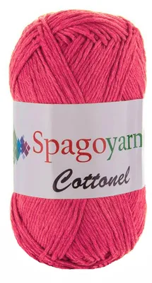 100g Strickgarn Cottonel Uni Häkelgarn Strickwolle pink