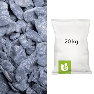 Produktbild von Canadian Slate Kies getrommelt 30/80mm 20kg