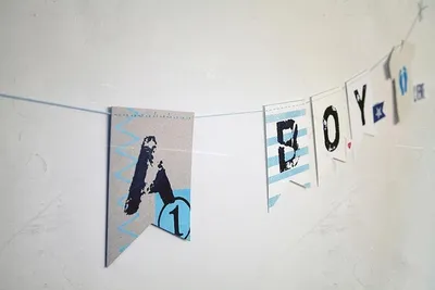 Produktbild von Baby Kette "Kleines Glück - It`s a Boy"