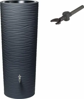 Image de Kit Réservoir NATURA 350L GRAPHITE - Collecteur Speedy - Robinet DESIGN