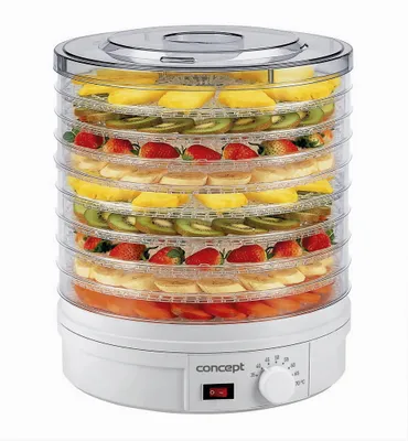Concept SO-1020 Dörrautomat 240 W mit 9 Etagen, Timer und 8 Temperaturen