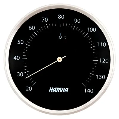 Obrázek produktu pro Teploměr do sauny Harvia 160 mm, černý