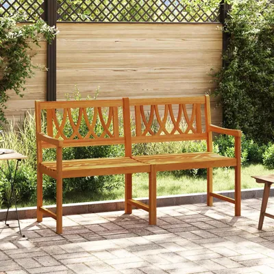 Produktbild von Möbel Bank Outdoor Natur 150 x 55,5 x 90 cm Massivholz AkazieGartenbänke - Gartenbänke c6989