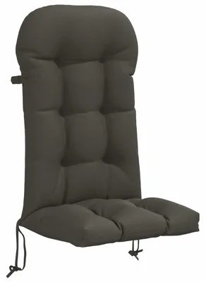 Image de Coussin pour transat Sonnen-Lounger, 100 % polyester, anthracite