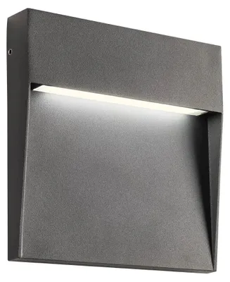 Productafbeelding van LED inbouwspot, vierkant, 6W, IP54, afmetingen 16x16 cm