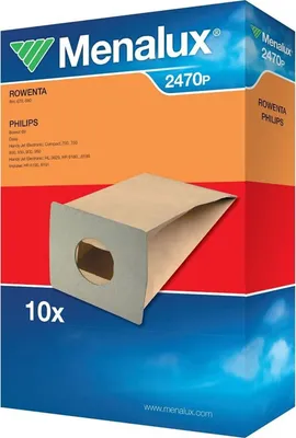 Immagine prodotto di MENALUX Staubsäcke für Rowenta/Philips (10Stk.) 2470P