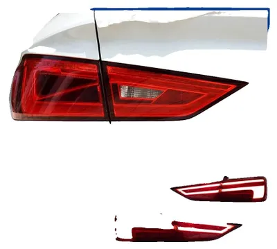 Obrázek produktu pro Zadní světlo, plně LED, kompatibilní s Audi A3, 13–16 LED