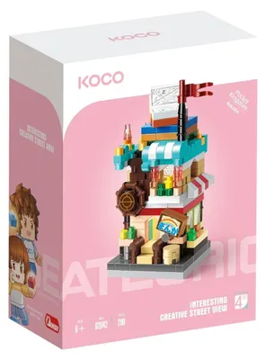 Imagen del producto de KOCO: Set de construcción "Teléfono móvil", con 280 piezas para juegos creativos
