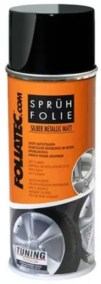 Produktbild von Foliatec Sprühfolie 2 Dosen je 400 ml. silber metallic