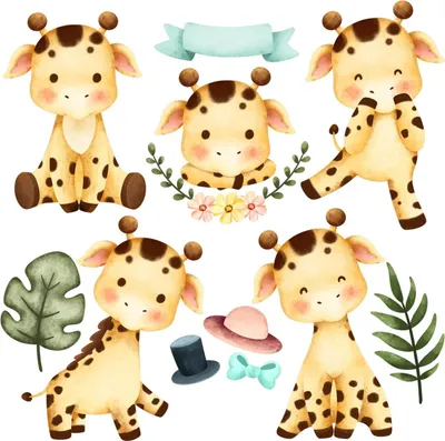 Obrázok produktu pre Žirafy Na Safari – Nálepka na stenu – Detské nástenné obrázky – Dekorácia do detskej izby – Dekorácia izby – Tetovanie na stenu – 60x102 cm