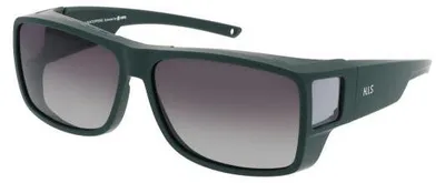 Produktbild von Damen Sonnenbrille Katzenauge Vollrand HPS69102 Grün 64 mm Glasbreite