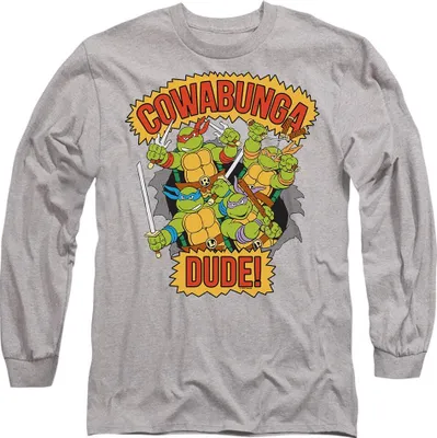 Immagine prodotto di Teenage Mutant Ninja Turtles - Maglietta "Cowabunga Dude" per uomo/donna Unisex TV10696 (S) (Sport Heide)
