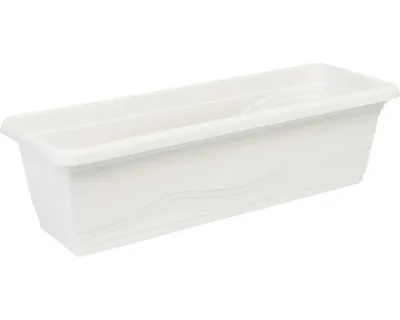 Obrázek produktu pro Truhlík plastový Extra Flor 60 cm bílý