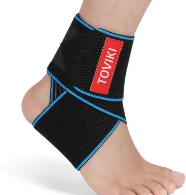Produktbild von Famanu Fußstütze verstellbar – Elastische Fußbandage für Herren und Damen