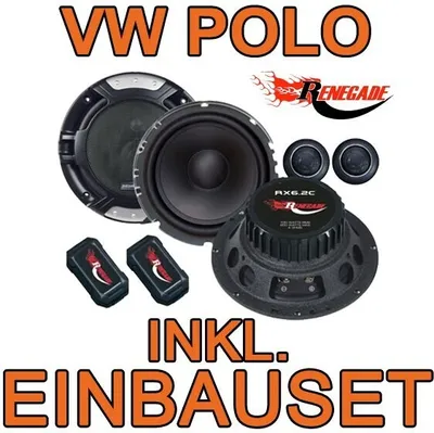 Produktbild von VW Polo 9N & 9N3 - Renegade RX 6.2c - 16,5cm Komponenten-System
