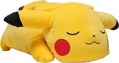 Imagen del producto de Peluche Pikachu Dormilón Pokémon 46 cms