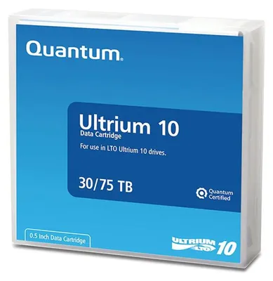 Zdjęcie produktu dla Quantum LTO Ultrium 10 – 30 TB / 75 TB – z