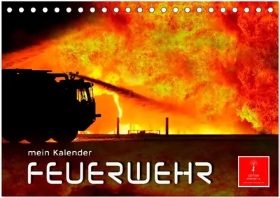 Produktbild von Feuerwehr - mein Kalender (Tischkalender 2026 DIN A5 quer), CALVENDO Monatskalender