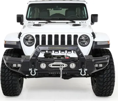 Obrázek produktu pro Stryker nárazník v plné šířce vpředu Smittybilt Jeep Wrangler JK JL 07-19