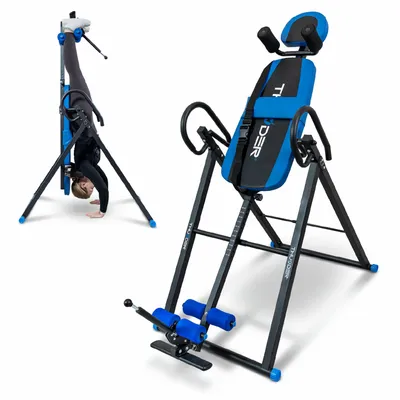 Immagine prodotto di THUNDER® | BAGGY | Inversion trainer | Back trainer | Panca a gravità pieghevole | Peso massimo utente 150 kg | Peso 22 kg