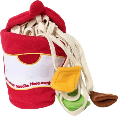 Produktbild von Hunde Schnüffelspielzeug, Ramen Futterball, Interaktives Leckerli Spiel für Hunde & Katzen