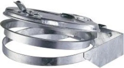 Produktbild von Rottner Wandhalter 70 - 120 l mit vzkt. Stahldeckel