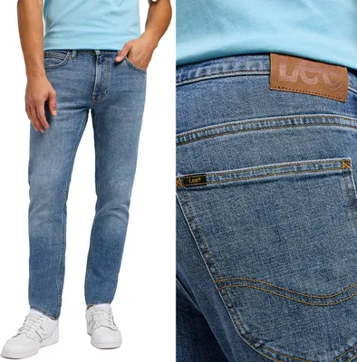 Immagine prodotto di LEE, Jeanshosen da uomo, Slim fit, LUKE, W32 L34, Blau, Jeans, baggyjeans, buggy