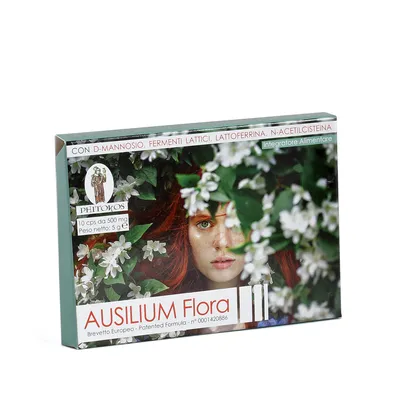 Image de AUSILIUM FLORA - Complément alimentaire à base de D-mannose et de lactobacilles – 10 gélules