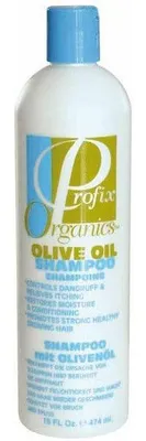 Obrázok produktu pre Profix Organics Olive Oil Šampón s olivovým olejom proti lupinám a proti svrbeniu 474ml