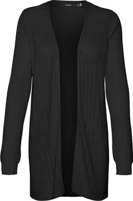 Produktbild von Vero Moda Newlexsunstitch Strickjacke Schwarz L Frau Schwarz L