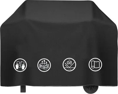 Produktbild von Famanu Grillabdeckung Wasserdicht - Schutzhülle für Gasgrill - Winddicht und UV-beständig - 183 x 66 x 130 cm - Mit Aufbewahrungstasche