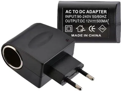 Obrázek produktu pro 12V zapalovač do auta s 230V zásuvkou a výkonem 6 W