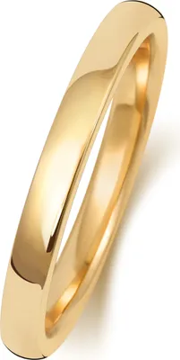 Produktbild von 18 Karat (750) Gold 2mm Soft Court Form Herren/Damen - Trauring/Ehering/Hochzeitsring, 60 (19.1); TRS1897218KYRSS