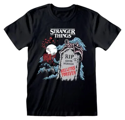 Produktbild von Stranger Things T-Shirt RIP Eddie Größe L
