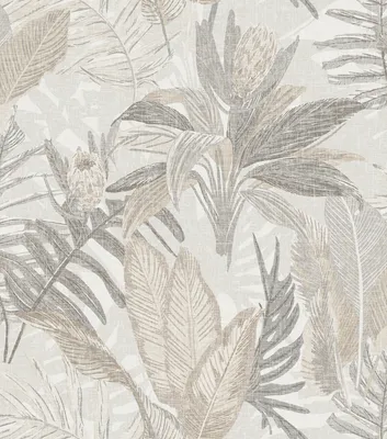 Immagine prodotto di Sanders & Sanders carta da parati foglie beige caldo 53 cm x 10 m