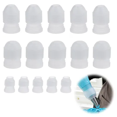 Immagine prodotto di Set di connettori Kuchen, 15 pezzi, in plastica, riutilizzabili, disponibili in 3 diverse dimensioni