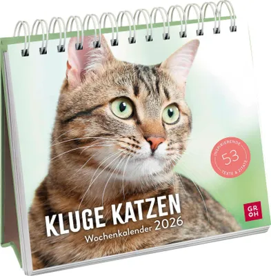 Produktbild von Wochenkalender 2026: Kluge Katzen