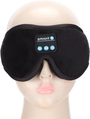 Drahtlose Schlafkopfhörer mit Musikfunktion und Augenmaske für Seitenschläfer, ideal für Schlaflosigkeit, Reisen und