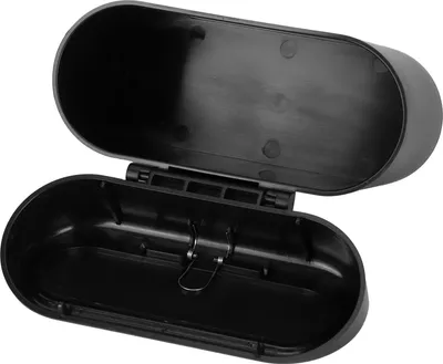 Image de Poubelle de voiture Poubelle suspendue portable avec couvercle Accessoire d'intérieur de véhicule Noir