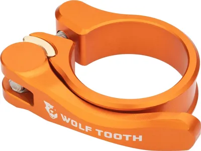 Zdjęcie produktu dla Szybkozamykacz siodełka Wolf Tooth, 29,8 mm, pomarańczowy