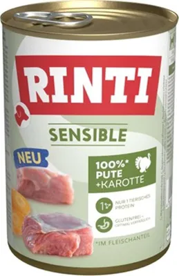 Produktbild von Rinti Dose Sensible Pute & Karotte 400 g