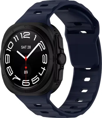 Image de Bracelet pour montre connectée Samsung Galaxy Watch Ultra 47 mm, bleu marine