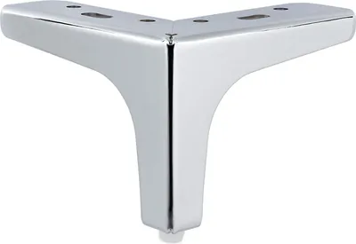 Produktbild von SOTECH Möbelfuß VICTOR H 100 mm Chrom poliert Polsterfuß Schrankfuß Fuß Sofafuß