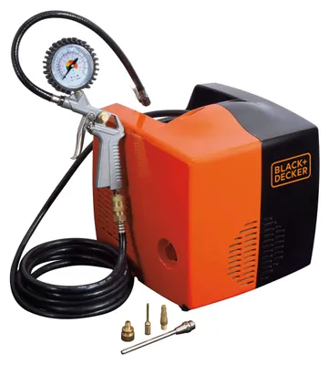 Productafbeelding van B&D Compressor, olie-vrij. 1,5 PK / 8 bar + accessoires