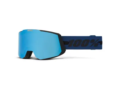Obrázek produktu pro Lyžařské brýle 100% snowboardové brýle Snowcraft HiPER Dusty blue mirrored