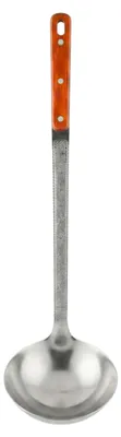 Produktbild von Schöpfkelle 43 cm Schöpflöffel Suppenkelle Küchenhelfer mit Holzgriff Gießlöffel