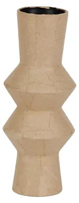 Produktbild von Décopatch Braunes Pappmaché,Twistyvase, wasserdicht - Kartonbraun HD070C