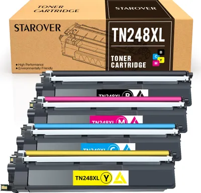 Produktbild von TN248XL TN248 XL Toner Kompatibel für Brother TN-248CMYK TN-248XL TN-248 für MFC-L3760CDW DCP-L3560CDW HL-L3240CDW MFC-L3740CDWE HL-L3220CW HL-L3220CWE toner 4-PACK